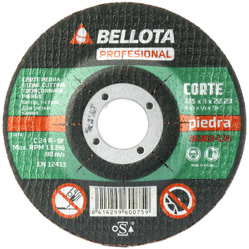 Bellota - Disque Abrasif à Tronçonner INOX - MÉTAL - MAXIIPLUS