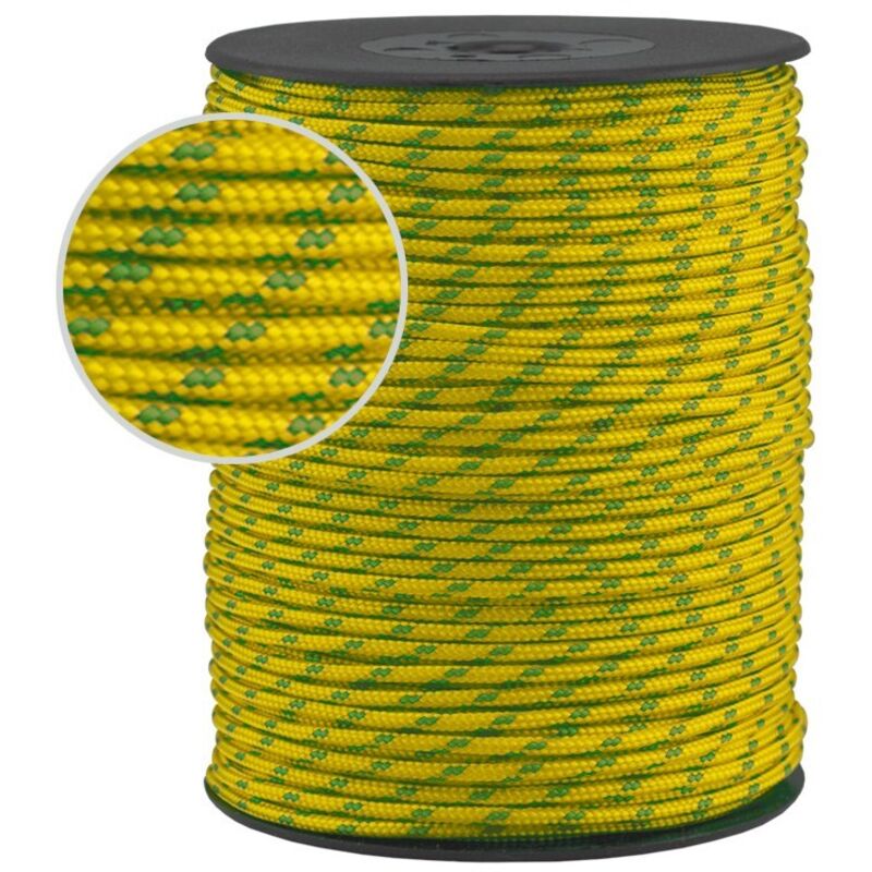 SOFOP TALIAPLAST - CORDEAU POLYPRO TRESSE JAUNE FLUO 100M FIL 1,5MM | Leroy Merlin SOFOP TALIAPLAST - CORDEAU POLYPRO TRESSE JAUNE FLUO 100M FIL 1,5MM | Leroy Merlin
