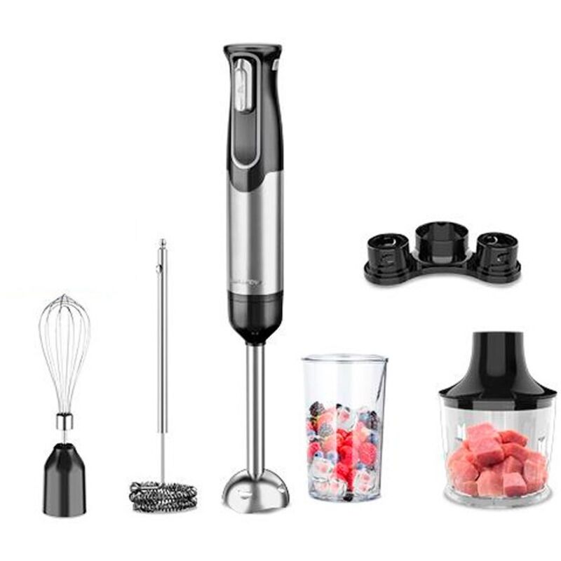 MOULINEX - Mixeur Plongeant Easy Max | 200 W | 5 Vitesses | Blanc