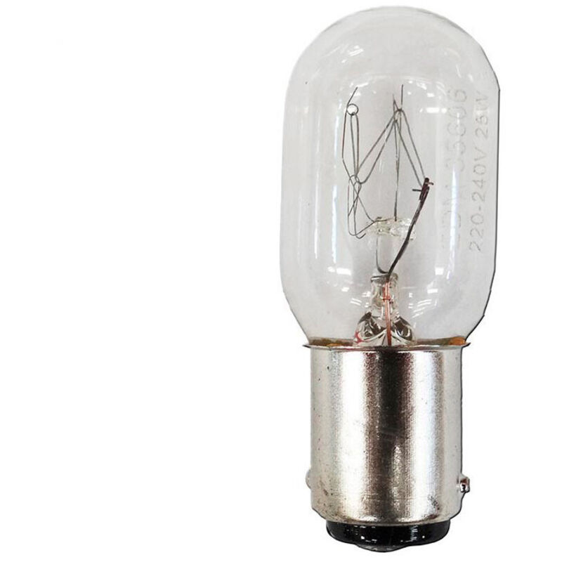 Ampoule BA15D 15W Pour Machine à Coudre - 16x45mm Incandescence - Neuf En Boîte