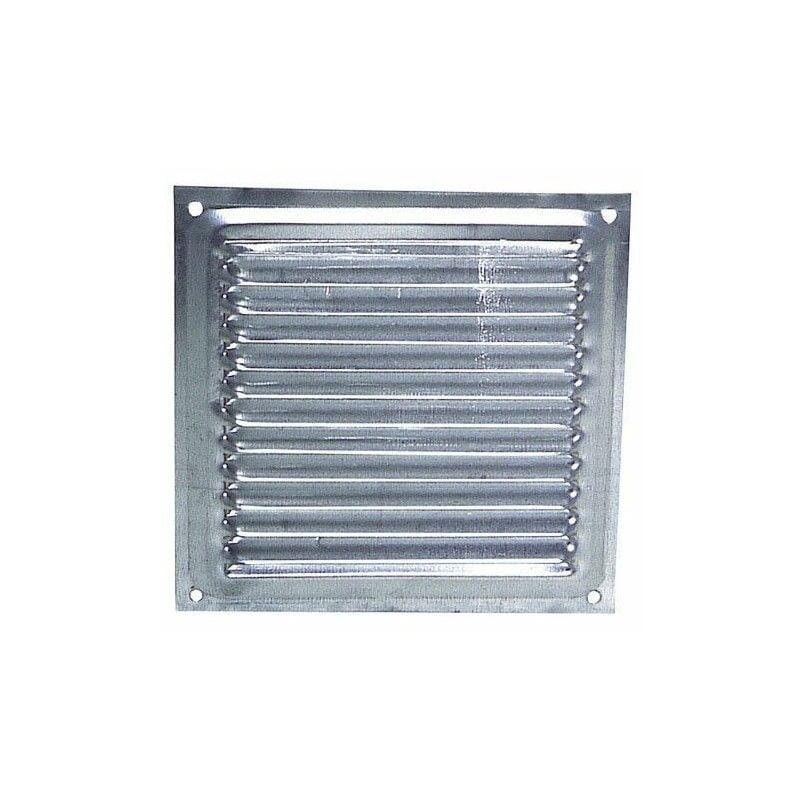 Grille de ventilation rectangulaire à visser (20x40 cm) 