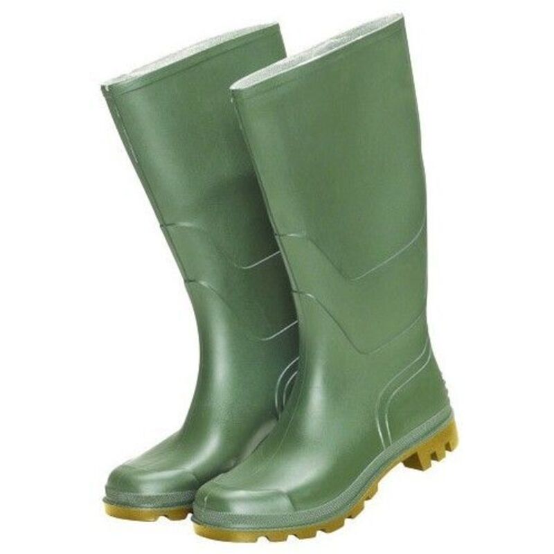 BOTTE PVC VERT EN 345 T 46 SEMELLE ANTIPERFORATION