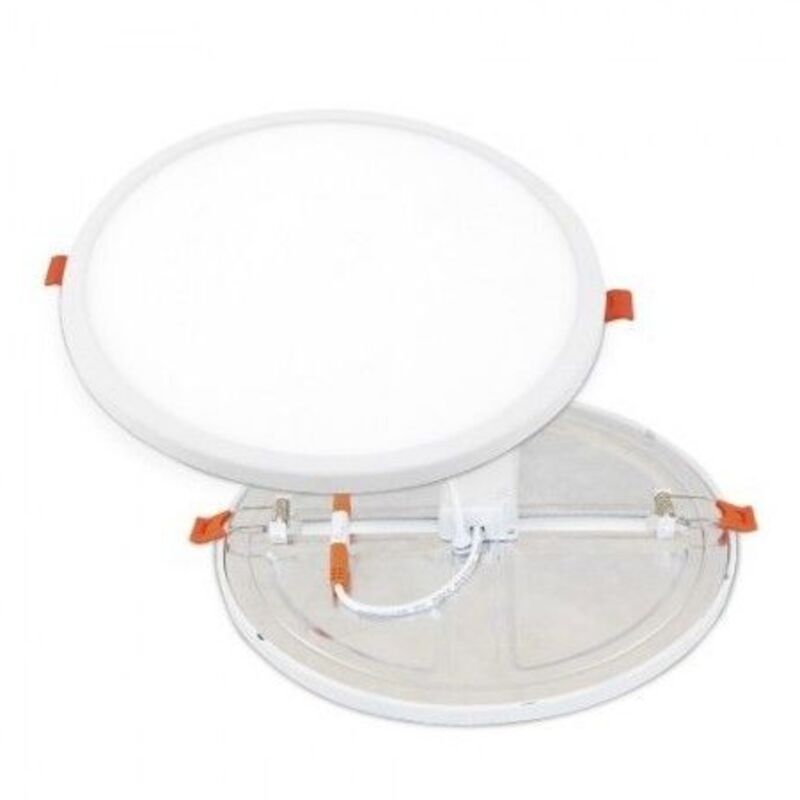 Lot De 3 Plafonniers LED 225mm 20W 1900lm - Blanc Neutre 4000K