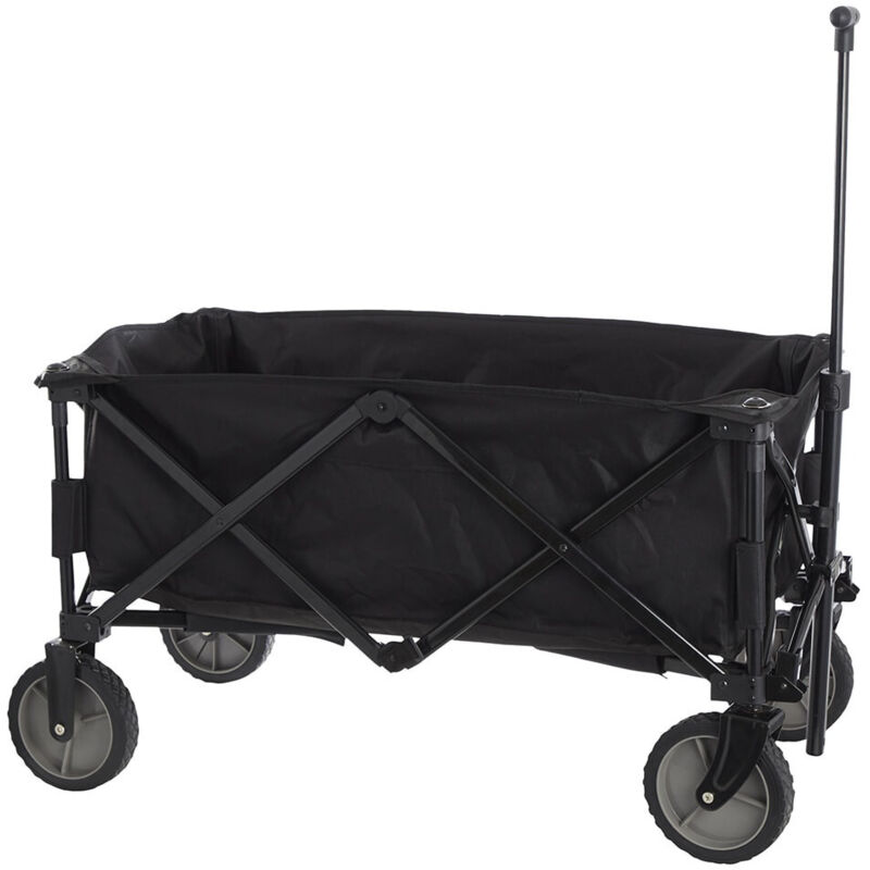 Chariot Pliable Rouge 200L – 4 Roues, Capacité 150 Kg, Pour Plage, Jardin Ou Chantier, Transport Facile