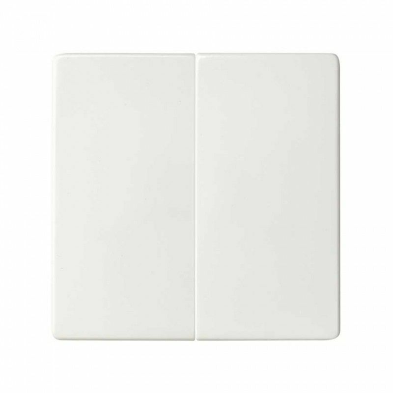 V&d Tastaturblende Weiß Matt Für Simon 82 CONCEPT RJ45 – Universelle Flachblende