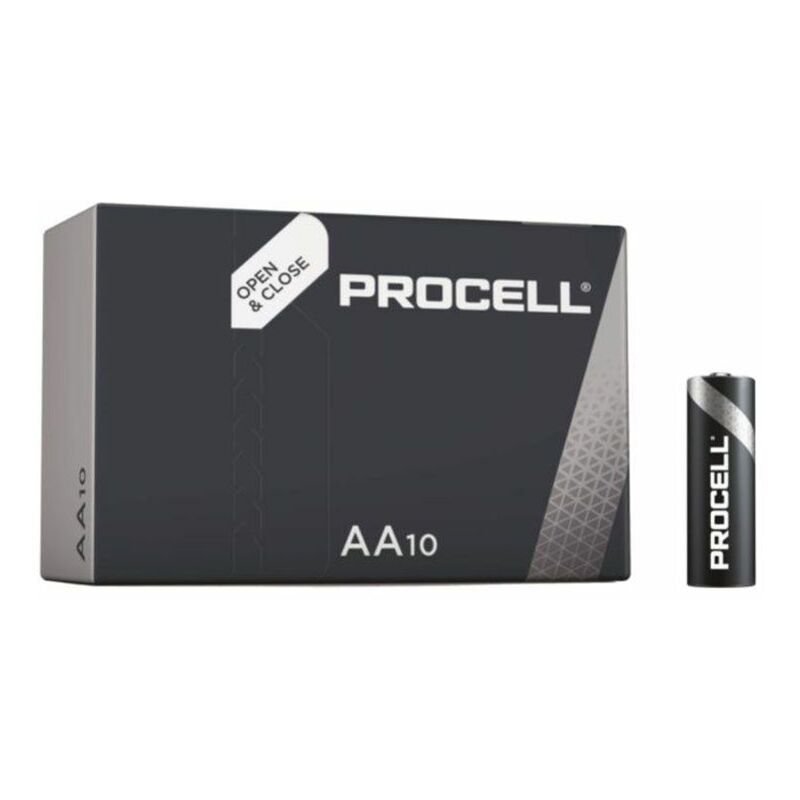CGC 106000003  Coffret 10 piles alcalines Procell Industrial LR6 (AA)