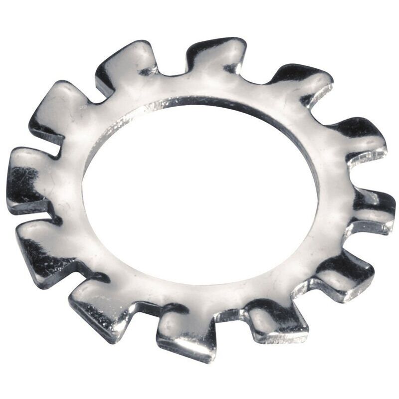Lot De 6 Rondelles Dentées M12 12x21 Anti-vibration - Ancien Stock Neuf Jamais Monté