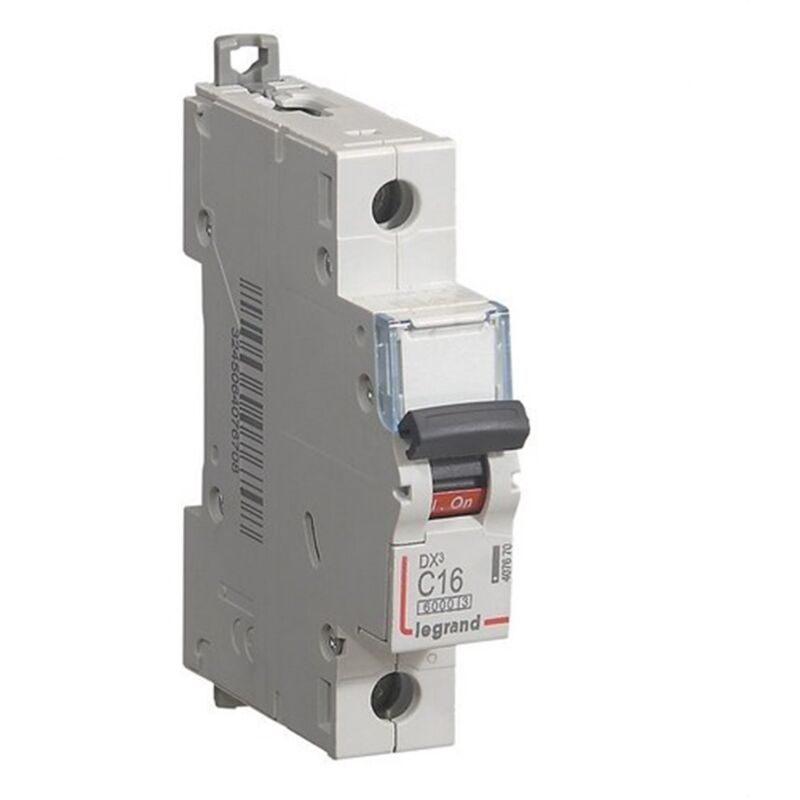 Disjoncteur Unipolaire + Neutre 2A Legrand DX3 - 1P+N Courbe C 6/10kA Automatique Et Vis