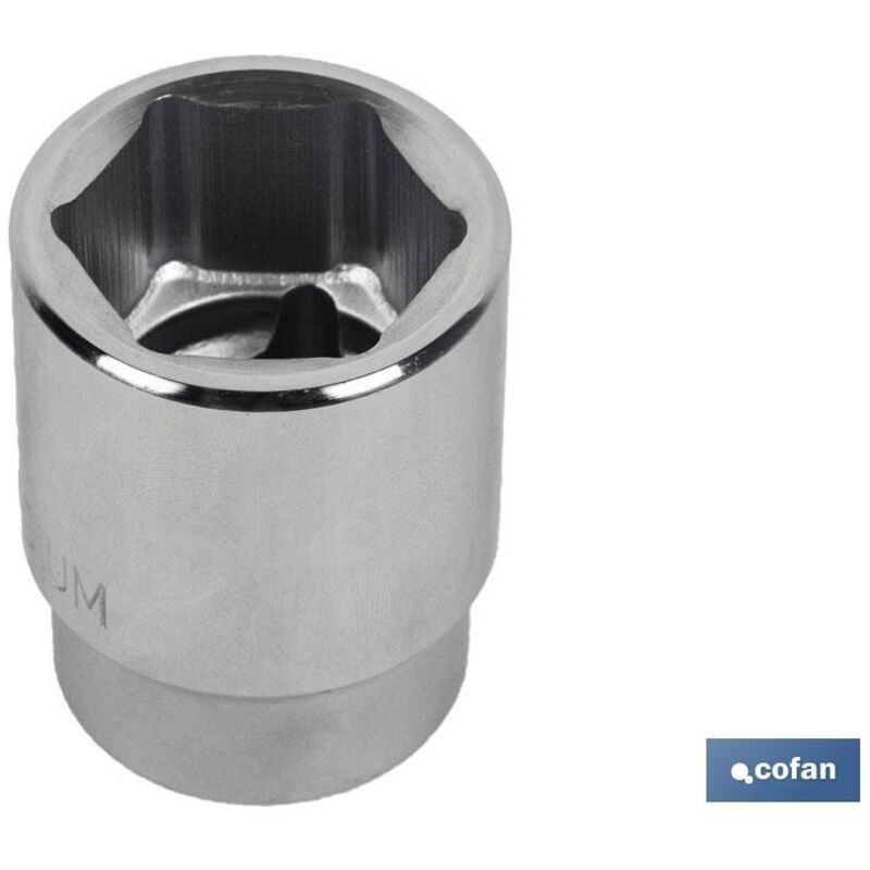 Douille Facom M.65B - 1' 12 Pans, 65 Mm De Long - Chrome, Qualité Professionnelle - Pour Cliquet Et Accessoires