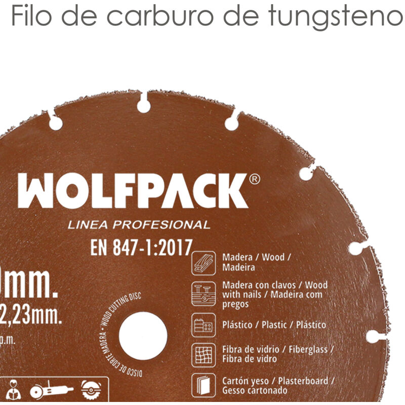 PRODIAMANT Disque à Tronçonner Professionnel WoodCut 230 Mm X 22,2 Mm