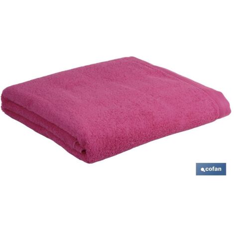 Serviette de Toilette Fuchsia Gr.580/M2 Modèle Printemps 30x50cm (1/3)