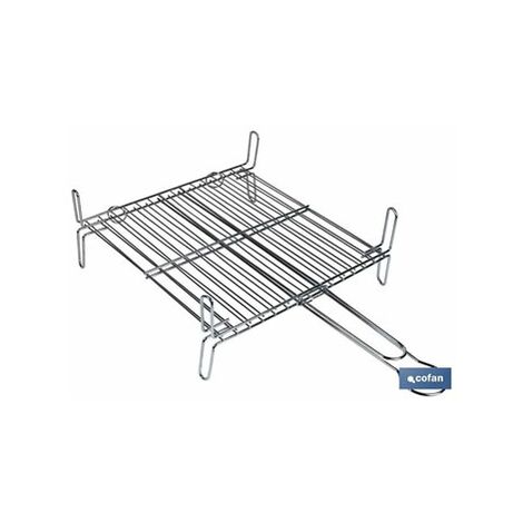 Grille Double Zingué 40x40cm (1/3)