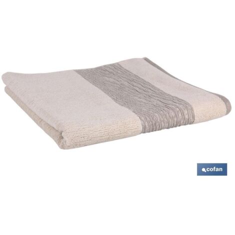 Serviette de bain Nature Gr.600/M2 Modèle Alma 100x150cm (1/3)