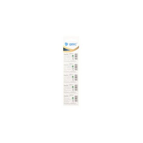 Blister de 5 piles bouton lithium GSC CR2016