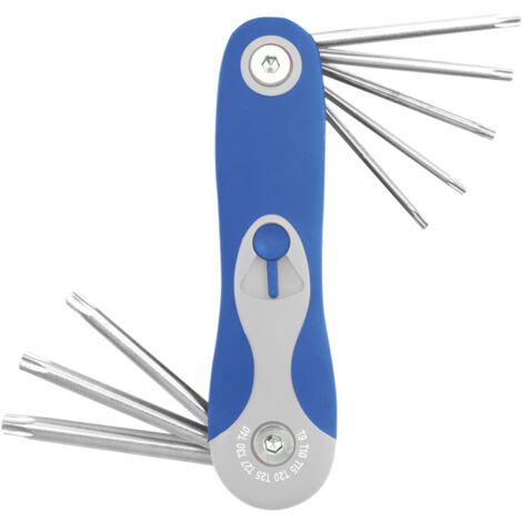 Jeu de 8 clés torx de T9 à T40 (1/2)
