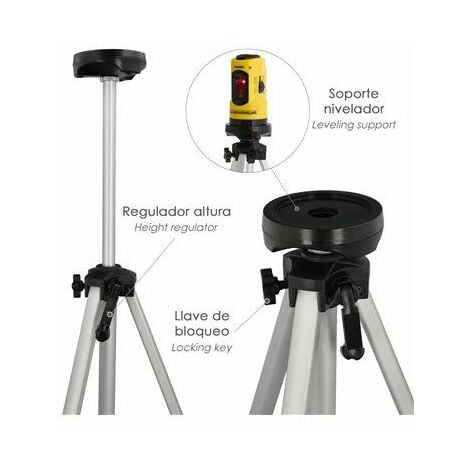 Makute Trépied pour Niveau Laser 1,2m : Accessoire ideal pour vos