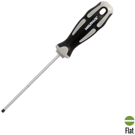 Tournevis plat vide en acier S2 - 0,8 x Ø 4,0 x 100 mm (1/5)