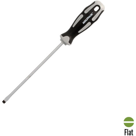 Tournevis plat estampé en acier S2 - 1,0 x Ø 5,5 x 150 mm (1/5)