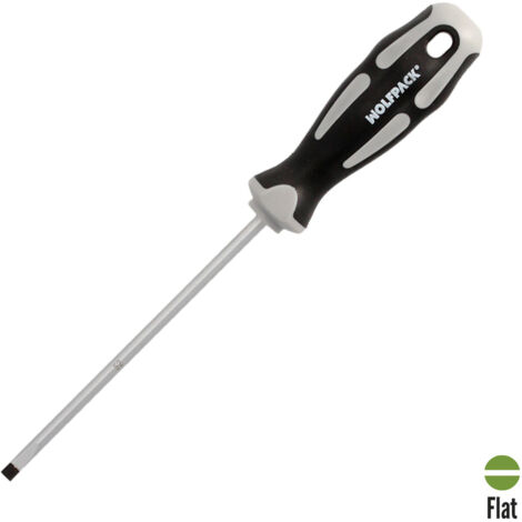 Tournevis plat vide en acier S2 - 1,0 x Ø 5,0 x 125 mm (1/5)