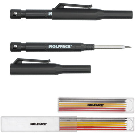 Marqueur De Tissu Effaçable - 2 Crayons à Craie Avec 20 Recharges - Pour Couture, Patronage, Customisation Vêtements