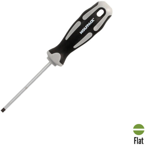 Tournevis plat vide en acier S2 - 0,8 x Ø 4,0 x 75 mm (1/5)