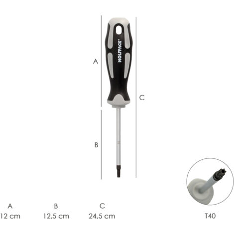 Kit 13 Pièces Embouts Torx Plus Inviolables - Acier S2 - Taille IPR-8 à IP - Marque CARBYNE