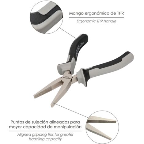 Pince à Bec Plat Pour Cuir - Outil Aplatir Bord Presse Sacs Portefeuilles Artisanat
