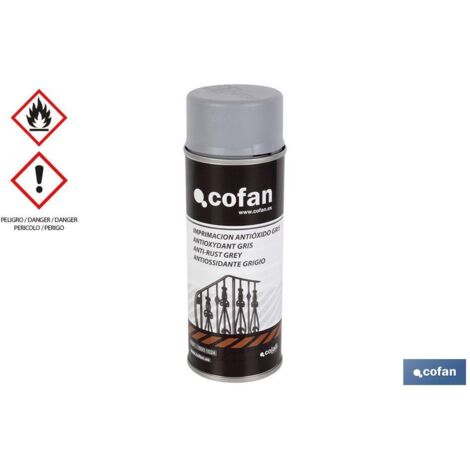 Peinture Apprêt Antirouille Grise 400 Ml