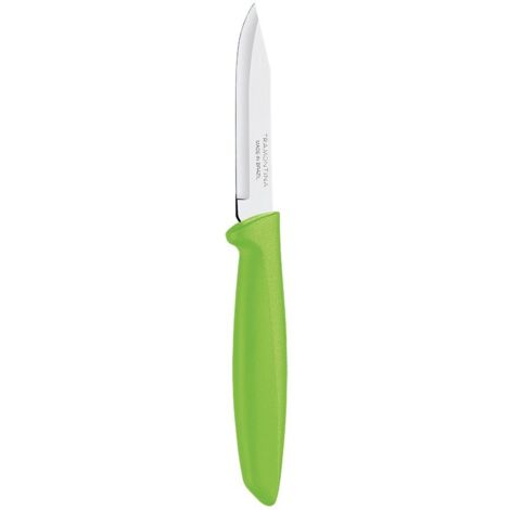 Tramontina Couteau à légumes et fruits Plenus vert 3" 7,62 cm (1/2)