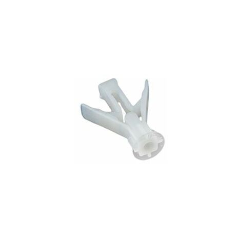 Cheville pour plaque de pl tre en plastique blanc 10x 10mm 50 unit s