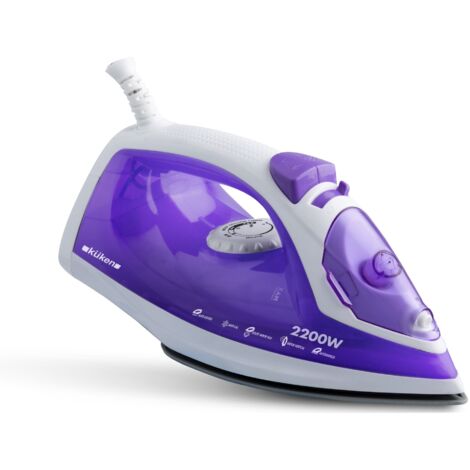 Fer à vapeur Küken avec semelle en céramique 2200w (1/2)