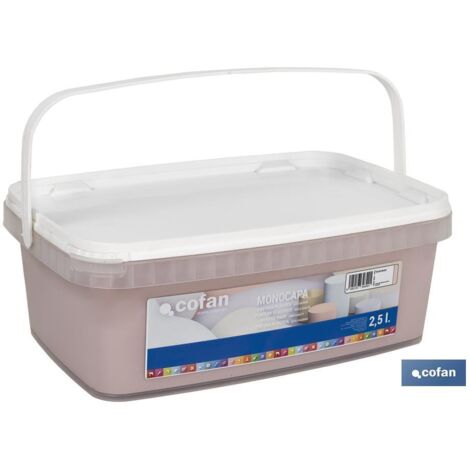 Peinture Plastique Monocouche Rose Nude 2,5 L (1/4)