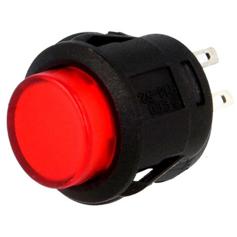 Bouton Poussoir LED 60 mm 12 V pour Jeu d'Arcade