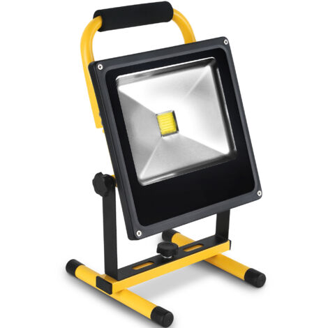 Projecteur LED rechargeable à froid Matel ip65 10w (1/2)