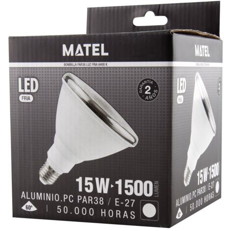 Ampoule LED E27 PAR38 15W Rouge - V-TAC 4419 - Extérieur IP65