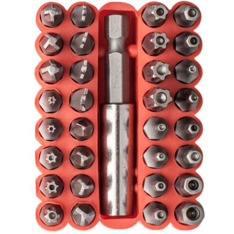 Jeu d’Embouts de Tournevis 9Pcs Total TACSD3091