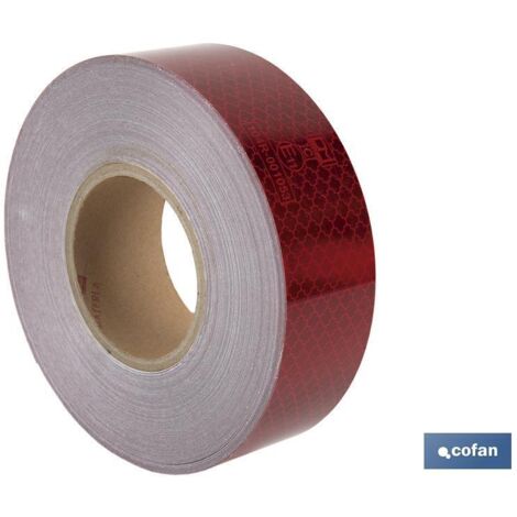 Rouleau Rétroréfléchissant Continu 50m Rouge