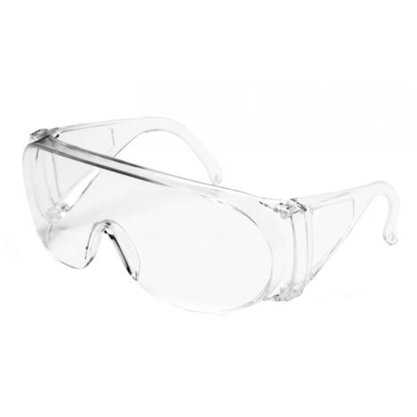Lunettes de protection EN166 branches fixes transparentes (1/5)