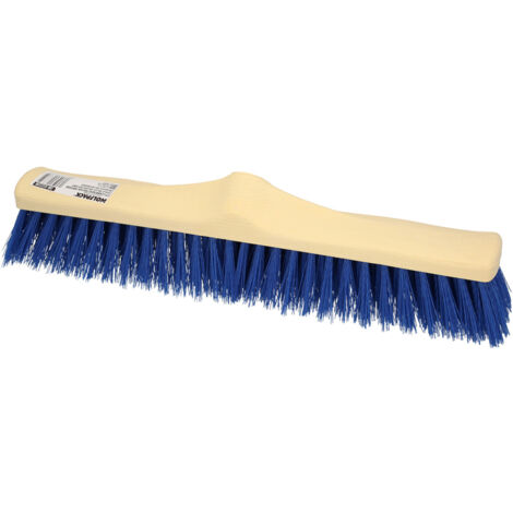 Brosse de balayeuse industrielle en fibre semi-rigide en PVC. Support en polypropylène 50 cm. (Sans poignée) (1/5)