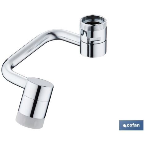 Aérateur de robinet à extension pivotante métrique 24-9x6x2,5 cm (1/3)