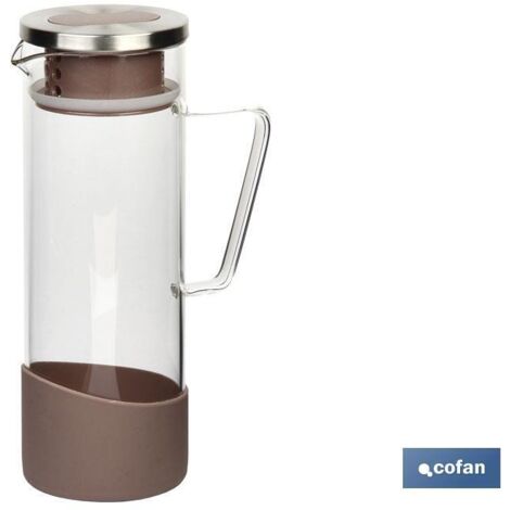 Pichet en Borosilicate Modèle Tropica Tierra 1300ml