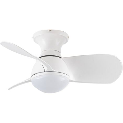 Ventilateur LED Epona Blanc 20W 2000Lm CCT Dim (1/5)