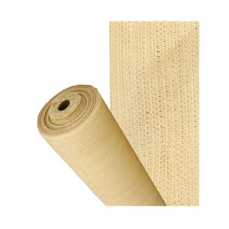 Maille d'Ombrage Beige 1,5 mètres Rouleau de 50 Mètres (1/5)