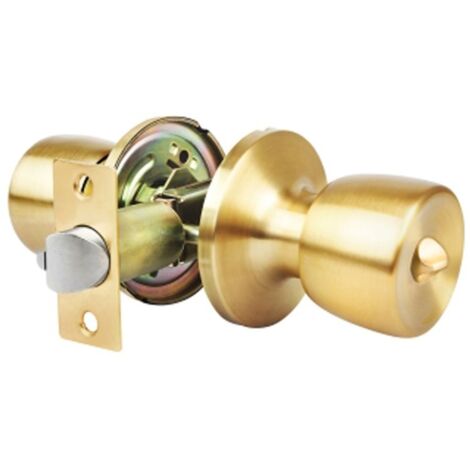 Emtek 4819-US4 Kit d'entrée tubulaire style Lausanne avec bouton rond