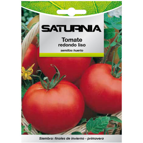 Semillas Tomate Redondo Liso (1 gramo) Semillas Verduras, Horticultura, Horticola, Semillas Huerto. (1/2)
