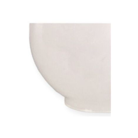Tulipe en Verre Opale de 11cm de Diamètre avec Ouverture de 5cm