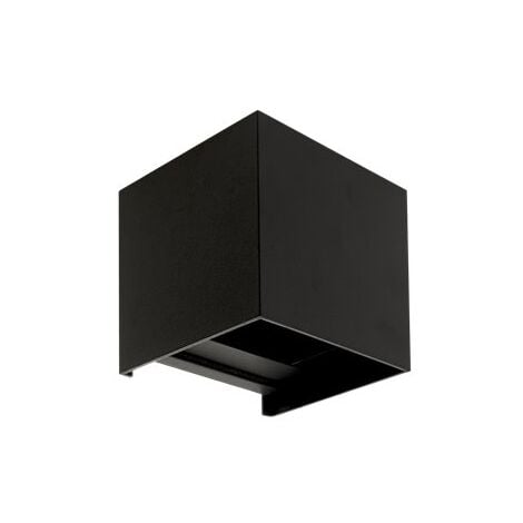 Applique extérieure IP65 hibou 4000k noire