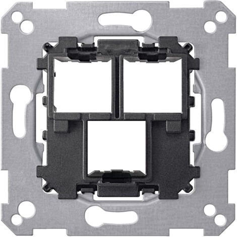 Prise en charge de 1 ou 2 prises RJ45 / RJ11 SCHNEIDER MTN4575-0000