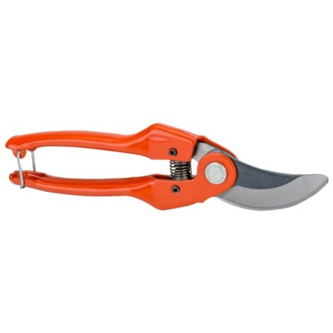 Bahco – Ciseaux à une main 19 cm – Capacité de coupe 15 mm – Lame en acier durable – Poignées ergonomiques pour confort d'utilisation