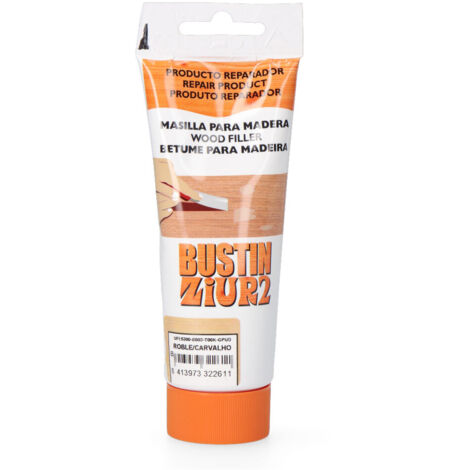 BAKAR Mastic de réparation pour bois couleur chêne facile à poncer et à séchage rapide (120g) (1/2)
